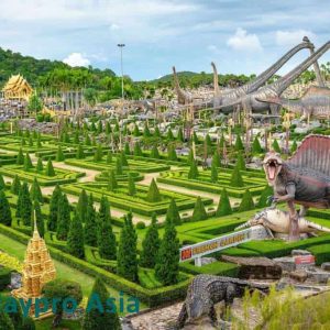Nong Nooch Tropical Garden - Entrance Ticket + Sightseeing Bus + Show + Buffet Lunch