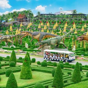 Nong Nooch Tropical Garden - PCTC - 103 - Entrance Ticket + Show + Sightseeing Bus + Buffet Lunch + SIC Hotel Transfer