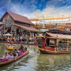 Pattaya Floating Market - Entrance Ticket