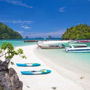 4 Islands Day Trip By Speed Boat- Phranang Cove - Chicken Island - Tub Island - Poda Island (Not Including National Park fee)