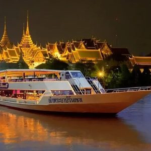 Chao Phraya Princess Dinner Cruise Bangkok - International Buffet Dinner Ticket (Aisatique Pier & Iconsiam Pier)