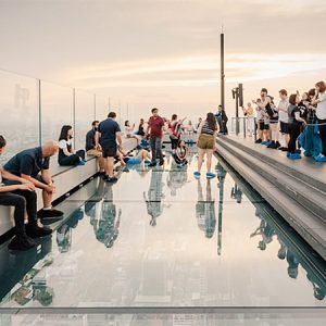 Mahanakhon Skywalk - Indoor + Rooftop - Sunset Ticket ( 16:00-19:00 )