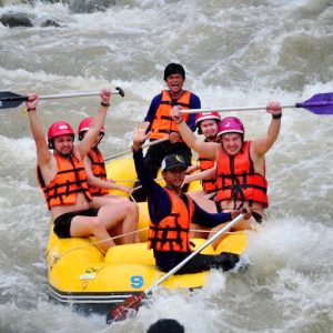 Rafting 5 km + ATV 1 hr. + Flying Fox + Hotel Transfer